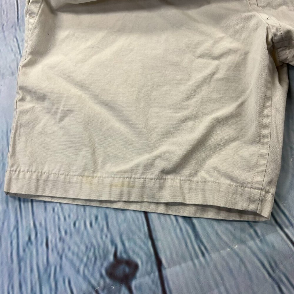 Kavu Womens Chino Hiking Shorts Sz 10 Beige 100% Cotton 6" Inseam - Picture 8 of 11